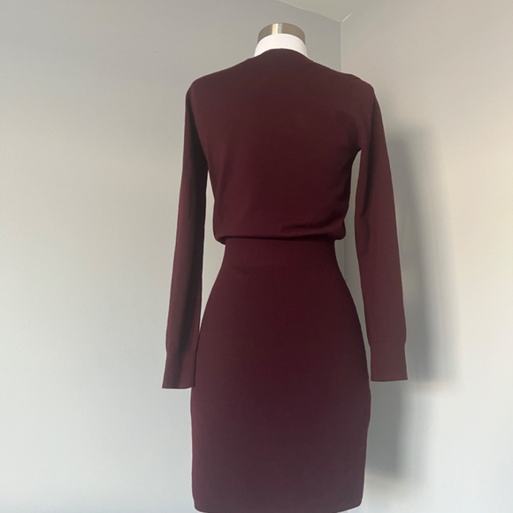 Theory Mertyle Evian Stretch Wool D0811602 Dress P - Picture 14 of 15